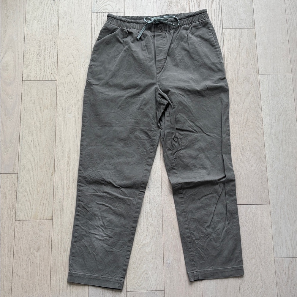 OAK + FORT grey pants - size small